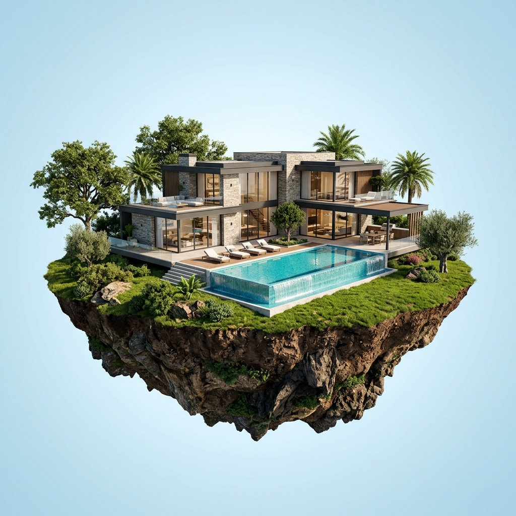 Modern Villa Island